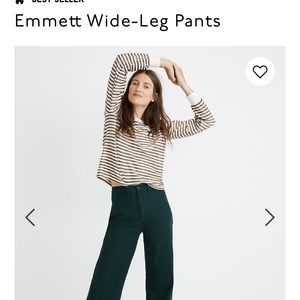 Madewell womens wide leg pants